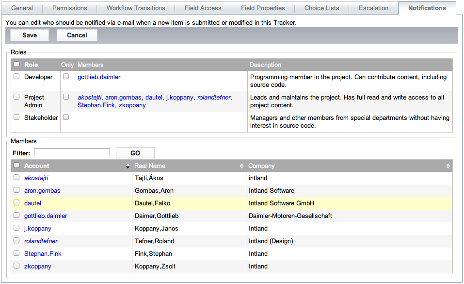 Creating and Customizing Trackers