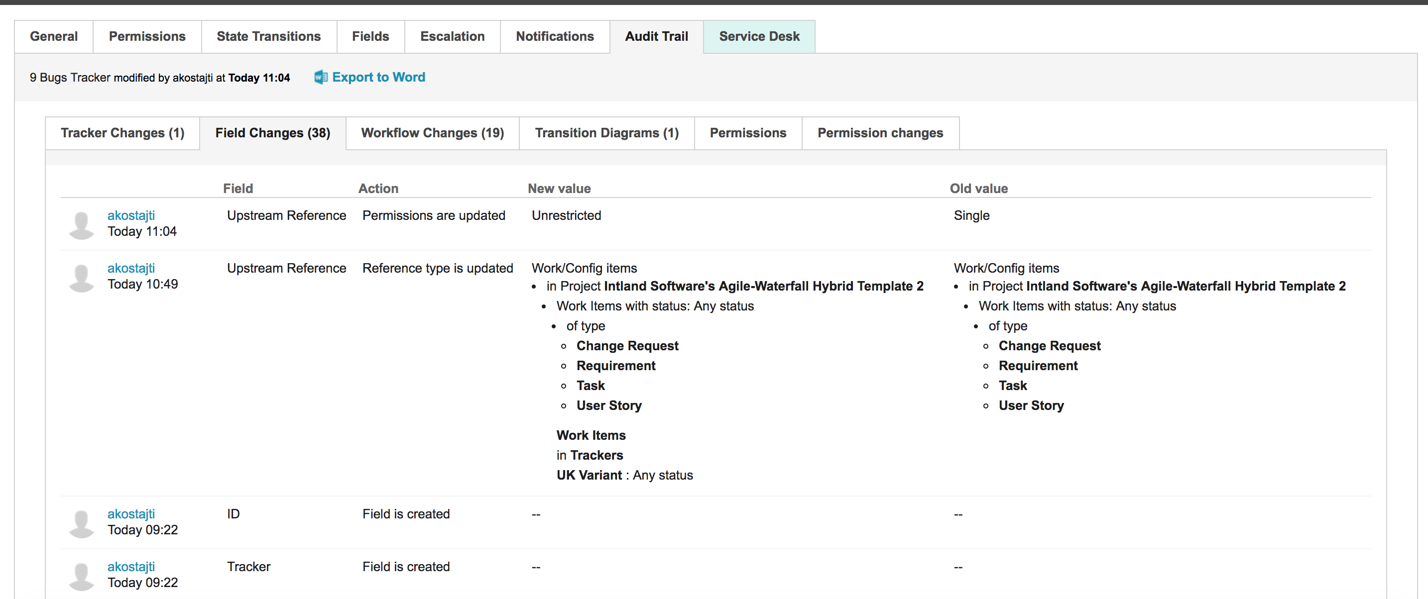 Creating and Customizing Trackers