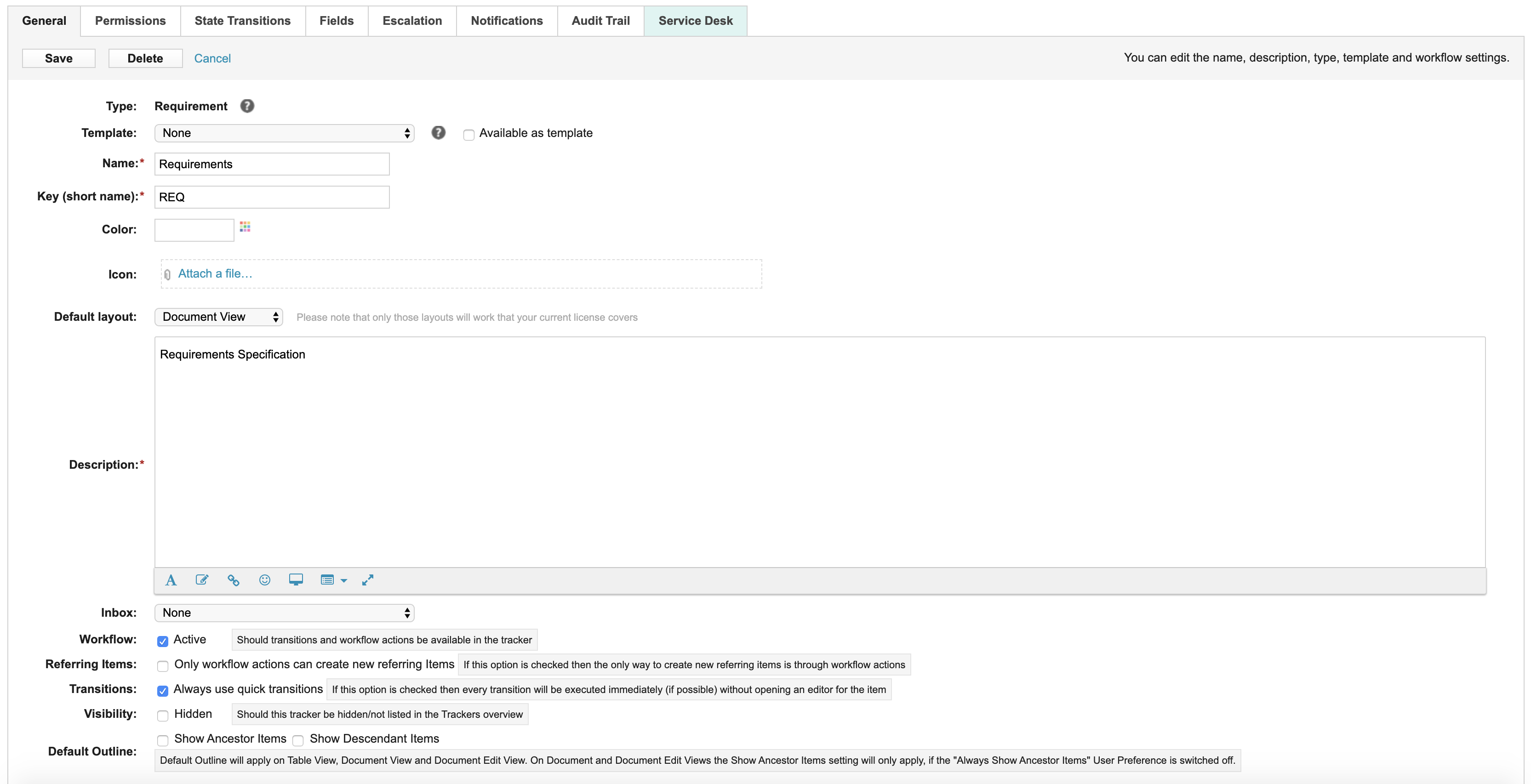 Creating and Customizing Trackers