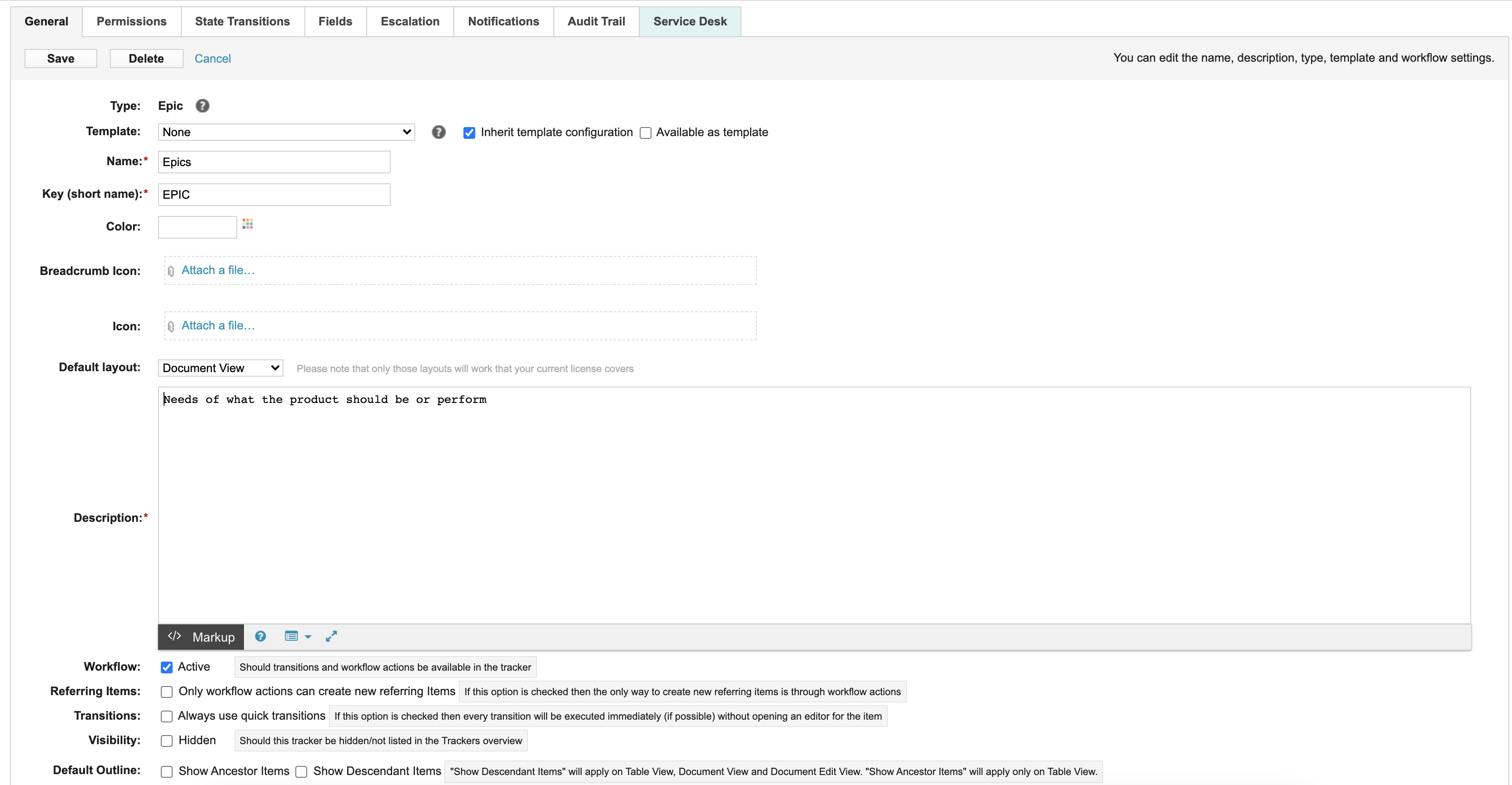 Creating and Customizing Trackers