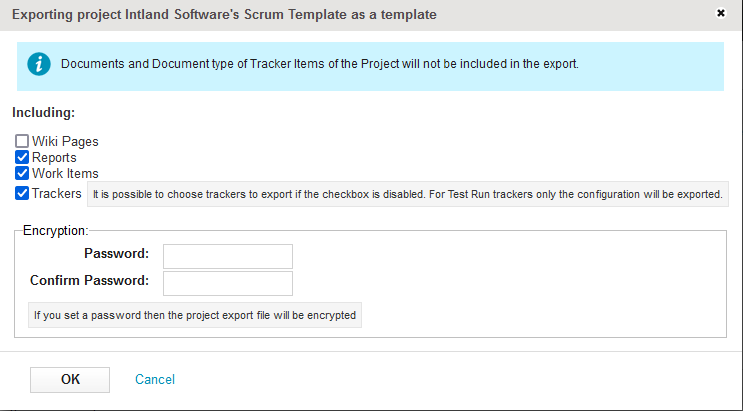 Export Project Configuration File as Project Template